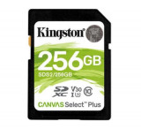 Cumpara ieftin Card de memorie Kingston SDXC Canvas Select Plus, 256GB, Class 10, UHS-I U3 V30