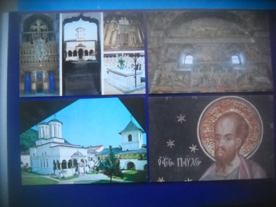 HOPCT LOT 4075 -4 CARTI POSTALE-MANASTIREA HUREZ / HOREZU-JUD VALCEA-NECIRCULATE foto