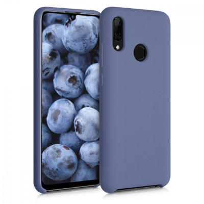 Husa pentru Huawei P Smart (2019), Silicon, Albastru, 47824.168 foto