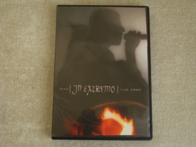 IN EXTREMO - Live 2002 - CD + DVD Original ca NOU foto