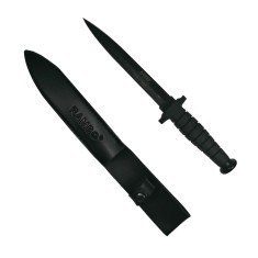 Cutit-Sting de vanatoare DEPOX&reg;, Rambo VI, Collector's Edition, negru, 30 cm