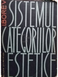 I. Borev - Sistemul categoriilor estetice (editia 1963)