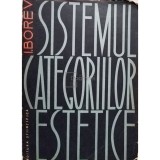 I. Borev - Sistemul categoriilor estetice (Editia: 1963)