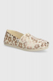 Toms espadrile Alpargata culoarea bej, 10020668