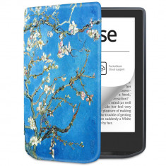 Husa Tech-Protect Smartcase pentru Pocketbook Verse/Verse Pro Sakura