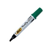 Marker permanent,varf tesit,corp gros,verde,Bic 2300 Marking