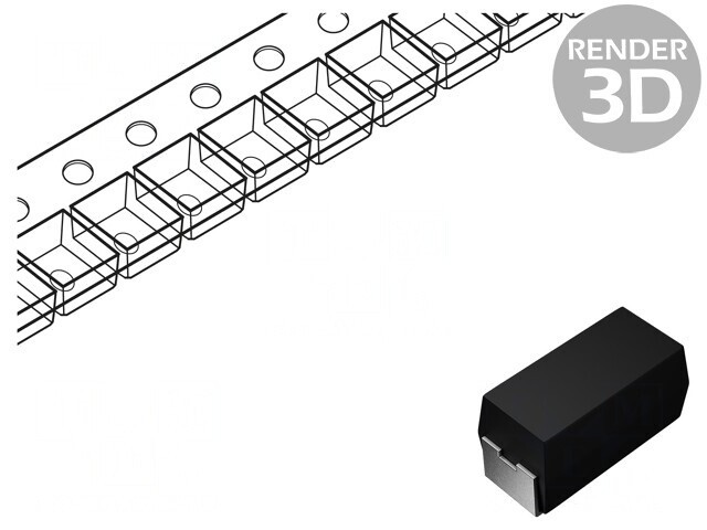 Condensator Polimeric Low ESR 150uF 6.3V