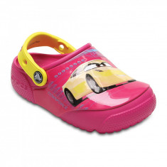 Saboti Crocs Fun Lab Lights Cars 3 Clog Roz - Candy Pink