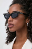 Valentino ochelari de soare V - GOLDCUT - I femei, culoarea negru, VLS-113B