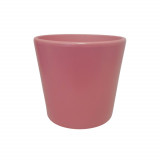 Ghiveci, 4florists, roz inchis, ceramica, 11 x 12 cm, model uni