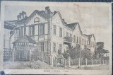 Carte postala, Spitalul din Petrosani, 1923