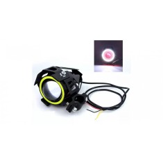 Proiector led cu lupa si angel pentru moto, ATV, Off Road