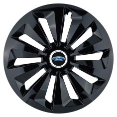 Set 4 capace roti Fox negru R16 Compatibil Cu Ford foto