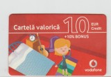 bnk card Romania - Vodafone - reincarcare Cartoons 10 EUR + 10% BONUS - Cartoons 10 EUR + 10% BONUS