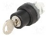 Intrerupator rotativ cu cheie, 22mm, seria M2SSK, IP66, ABB - 1SFA611280R1003