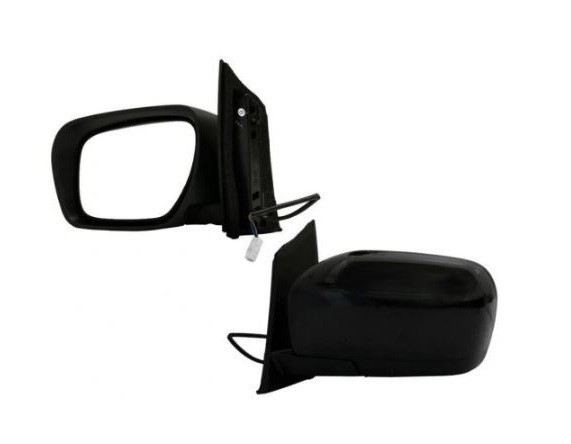 Oglinda exterioara Mazda Cx-7 (Er), 01.2006-08.2012, partea Stanga, culoare sticla crom , sticla asferica, cu carcasa grunduita, cu incalzire , ajust