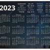 Mousepad Calendar 22x18 cm, Autohelix MSA