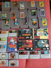 Vand pachet de 67 jocuri snes , nes , n 64 , colectie , SNES,NES,SEGA GEAR,N64 foto