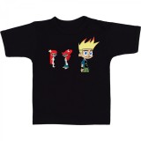 Tricou &quot; Johnny Test &amp; Sisters &quot;