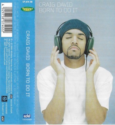 Craig David - Born To Do It, Caseta audio foto