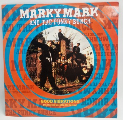 Marky Mark And The Funky Bunch Featuring Loleatta Holloway &amp;lrm;&amp;ndash; Good Vibrations NM / VG+ vinil12&amp;#039; maxi single &amp;#039; disc house Interscope UK 1991 foto