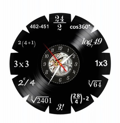 MATEMATICA-ceas de perete foto