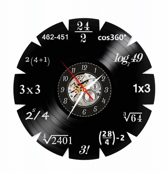 MATEMATICA-ceas de perete