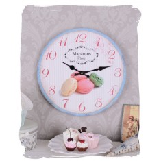Ceas mare vintage cu macarons MHC071 foto