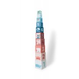 Turn din cuburi de stivuit, BS Toys