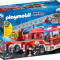 Playmobil City Action - Masina de pompieri cu scara
