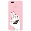 Husa silicon pentru Xiaomi Mi A1, Butterfly In Hand