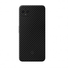 Set Folii Skin Acoperire 360 Compatibile cu Google Pixel 4XL - ApcGsm Wraps Carbon Black