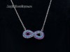 Lantisor Cu Pandativ DIn Argint -- INFINIT MULTICOLOR-- ARG114, Argintboutique