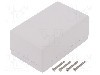Carcasa ABS, 66mmx105mmx45mm, IP65, HAMMOND - 1594CWGY