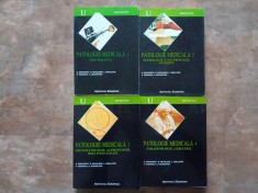 PATOLOGIE MEDICALA 4 volume de G. BOUVENOT , B. DEVULDER ,L. GUILLEVIN , P. QUENEAU , A. SCHAEFFER , 1998, 1999