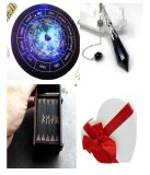 Placa pendul - Astrologie ,Reiki+pendul+un set de rune cadou