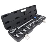 Trusa cu cheie dinamometrica si capuri schimbabile 40-220Nm