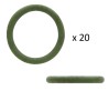 Set oring aer conditionat RapidAuto VA509744, 20 buc.