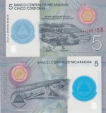 Nicaragua 5 Cordobas 2020 Comm. Polimer UNC