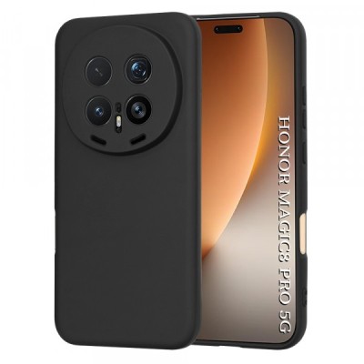 Husa pentru Honor Magic8 Pro, Techsuit, SoftFlex, Neagra foto