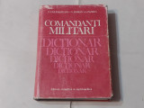 C.CAZANISTEANU - COMANDANTI MILITARI dictionar
