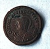 Follis Licinius I, Jupiter, 313-317 d.Hr., Bronz, 18mm, Moneda Romana Antica Autentica