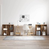 vidaXL Set comodă TV 4 pcs Lemn vechi 37 x 35 x 72 cm Lemn compozit