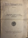 REPREZENTAREA ALTARULUI CU DOUA COLOANE PE CERAMICA DE TURDAS, ANTON NITU,1948