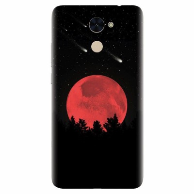 Husa silicon pentru Huawei Y7 Prime 2017, Blood Moon foto