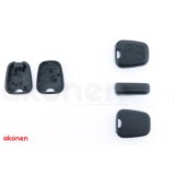 Carcasa Cheie Contact Pentru Citroen Berlingo / C1 / C2 / C3 / C5 / Saxo / Xsara Picasso, 2 Butoane, Fara Cheie 141340 004CT002