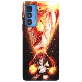 Husa compatibila cu Motorola Edge 20 model Natsu Fairy tail, Silicon, TPU, Viceversa