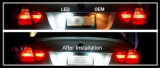 Set 2 lampi LED numar dedicate 6000k 2*24LED BMW E60 E90 E83 X5 X6 F30