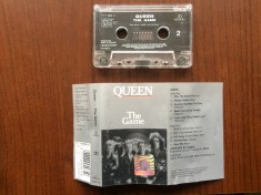 queen the game 1980 caseta audio muzica pop rock parlophone cititi descrierea