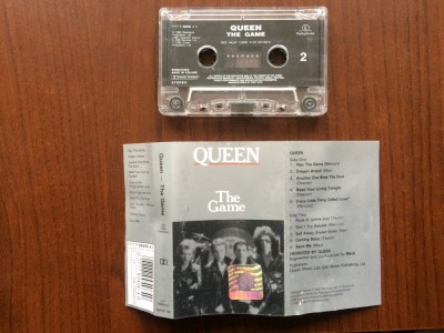 queen the game 1980 caseta audio muzica pop rock parlophone cititi descrierea foto